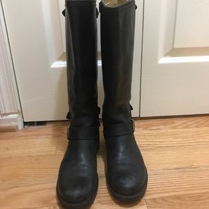 FRYE TALL LEATHER BOOTS SZ 7
